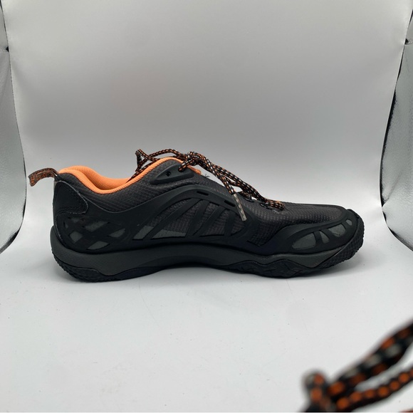 Merrell Womens All Out Blaze Low Hiking Shoes Size 7.5 Black Orange Trail - Picture 5 of 11